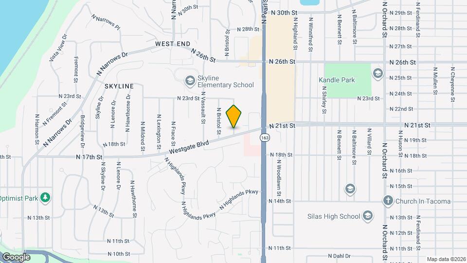 1610 N Defiance St Map and Location Details