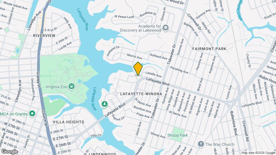 3100 Norway Pl Map and Location Details