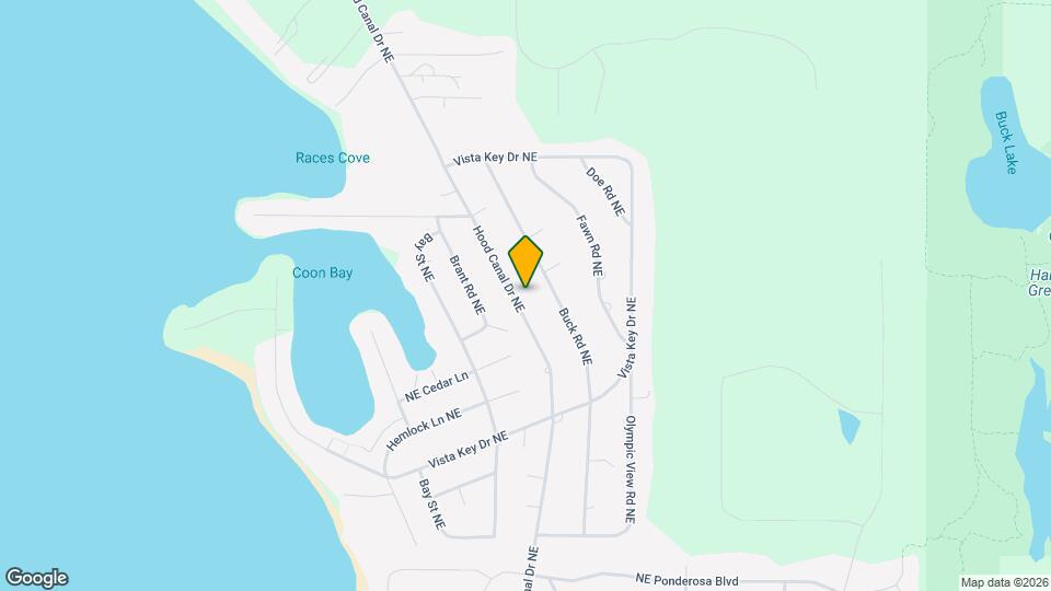 37924 Hood Canal Dr NE Map and Location Details
