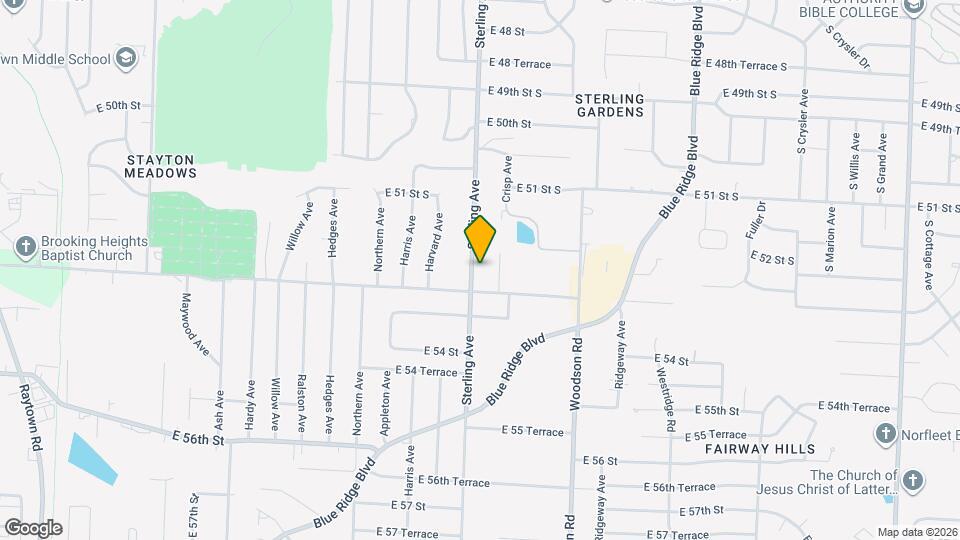 5215 Sterling Ave Map and Location Details