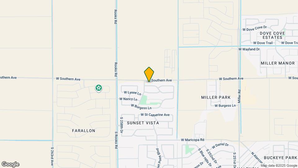 25684 W Pleasant Ln Map and Location Details