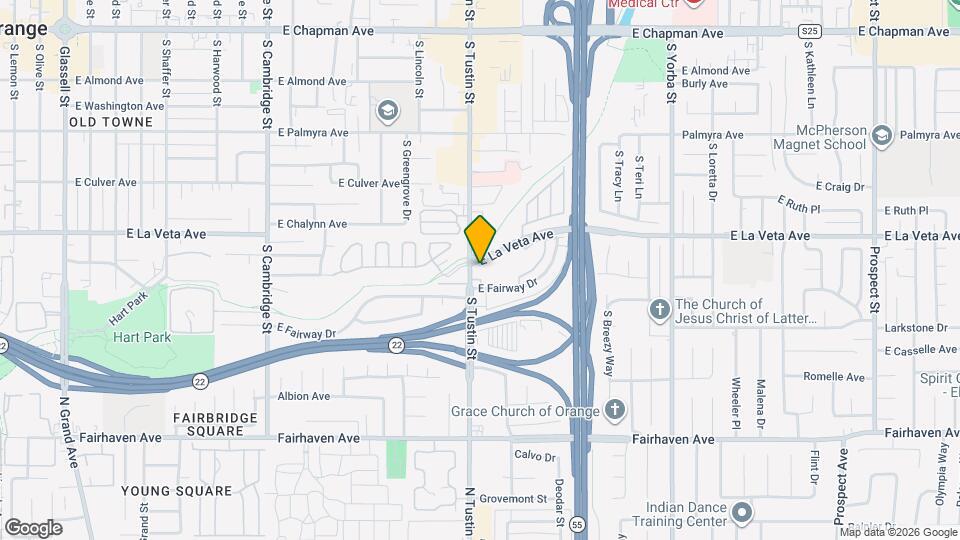 Chestnut Place Senior Apts Map and Location Details
