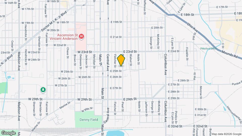 2441 Pearl St Map and Location Details