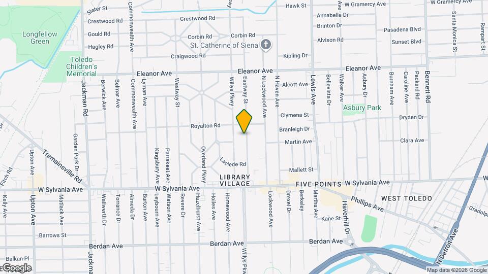 4209 Eastway St Mapa y Detalles de la Ubicación