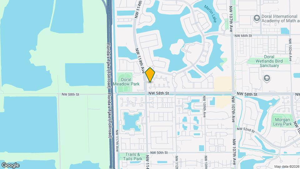 5862 NW 113th Pl Map and Location Details