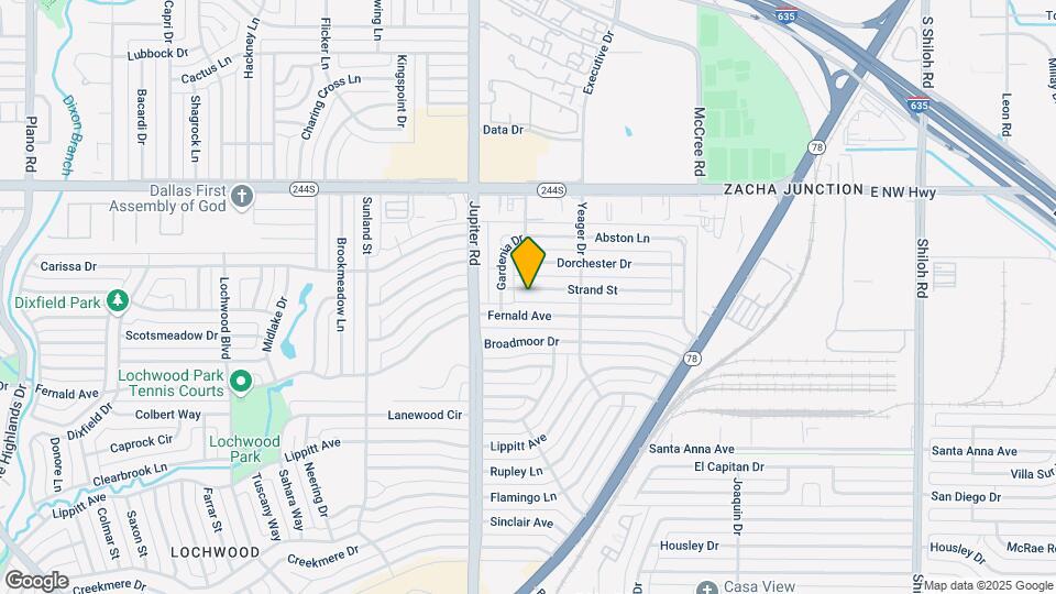 11524 Strand St Map and Location Details