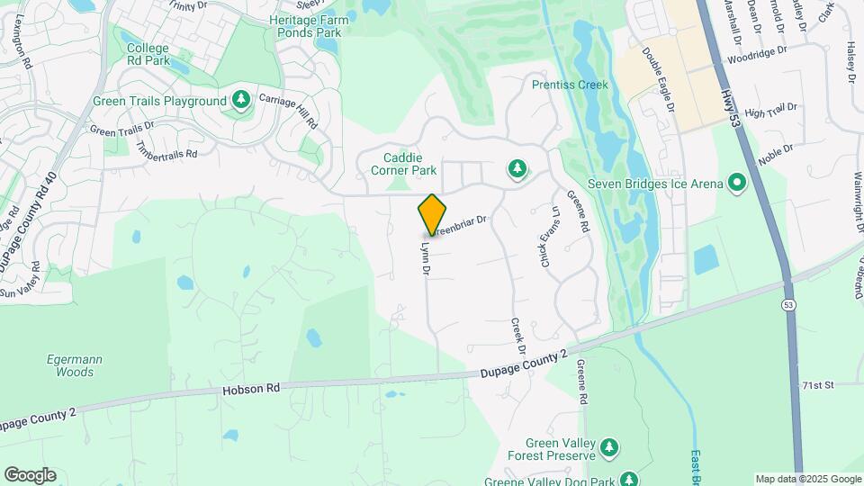 7S485 Lynn Dr Mapa y Detalles de la Ubicación