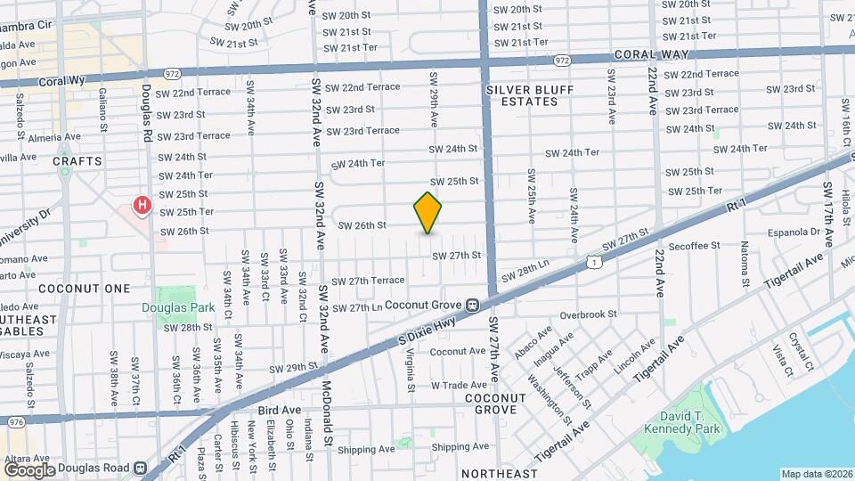 2636 SW 29th Ct Map and Location Details