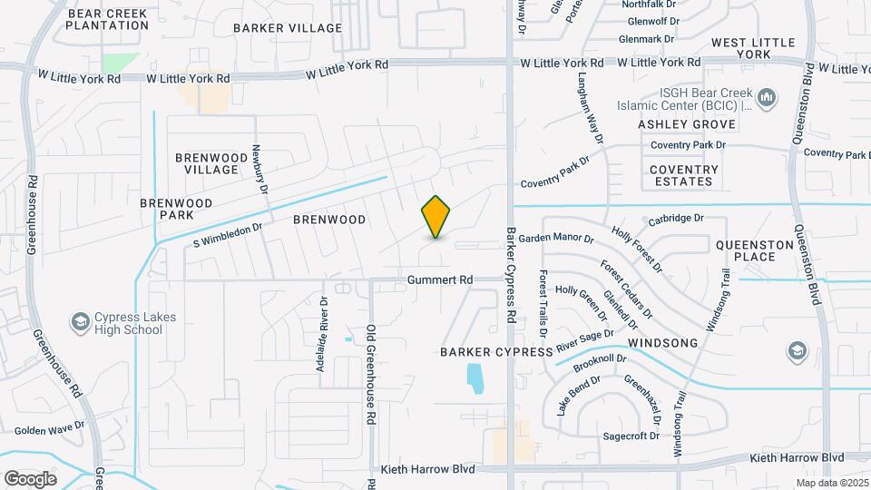 5722 Brenwood Gln Trl Mapa y Detalles de la Ubicación