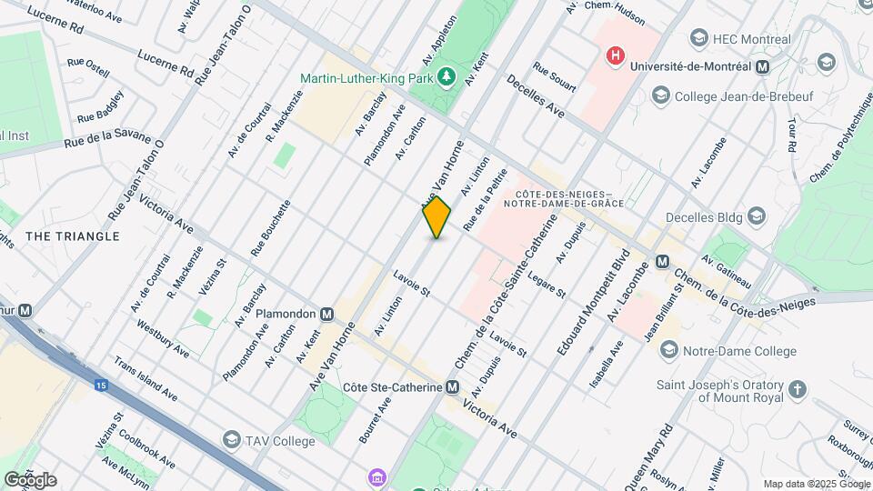 4170 Linton Av Map and Location Details