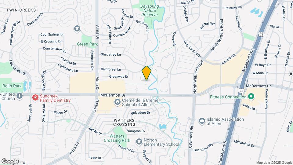 1112 Landon Ln Map and Location Details