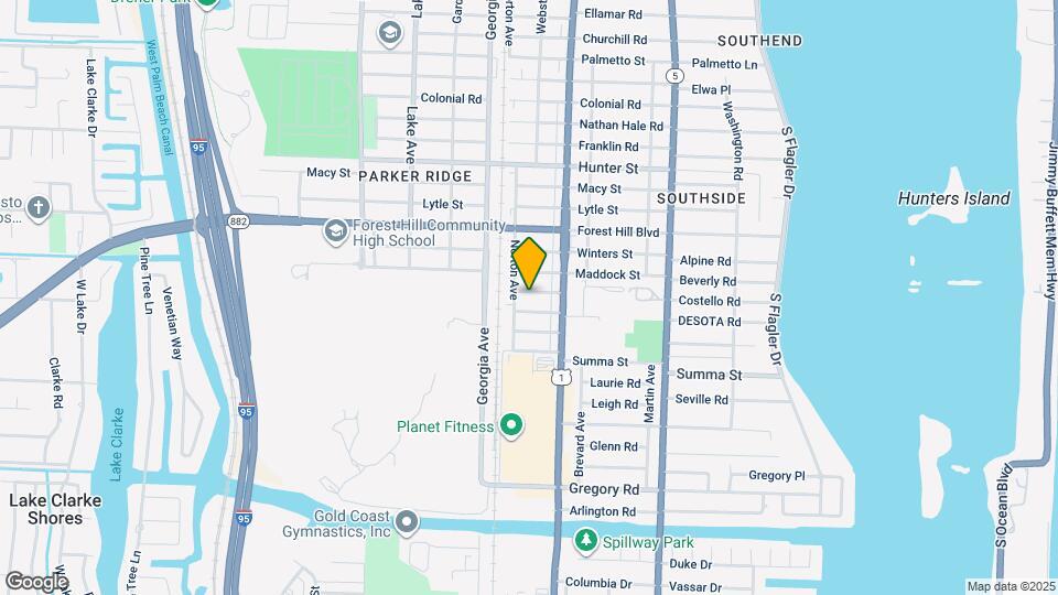 430 Barnett St Map and Location Details