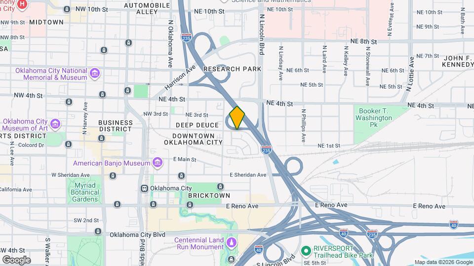 418 NE 2nd St Mapa y Detalles de la Ubicación