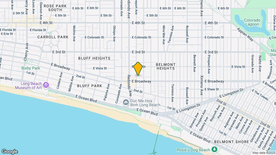 228 Newport Ave Map and Location Details