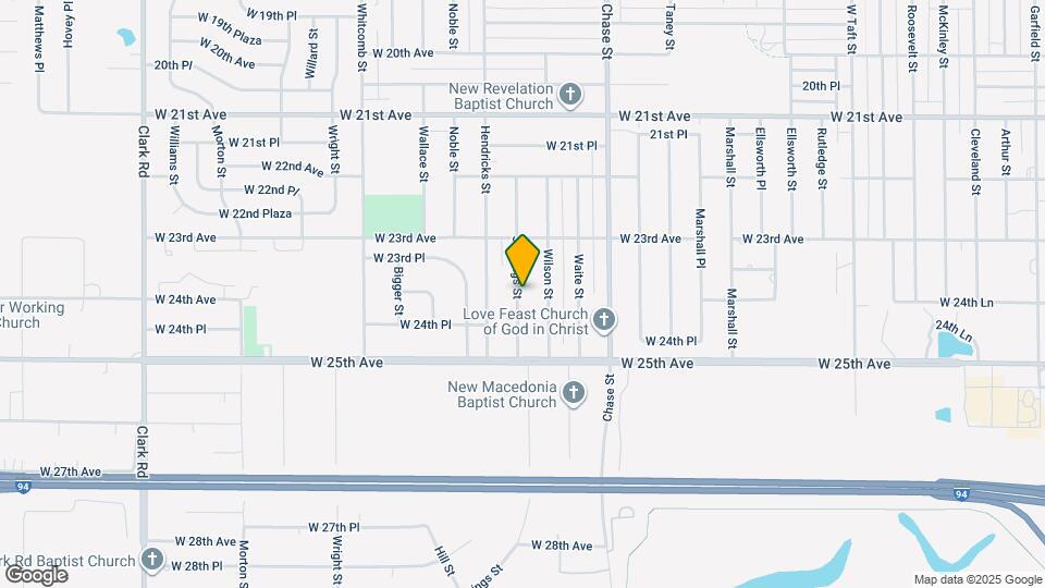 2395 Jennings St Mapa y Detalles de la Ubicación