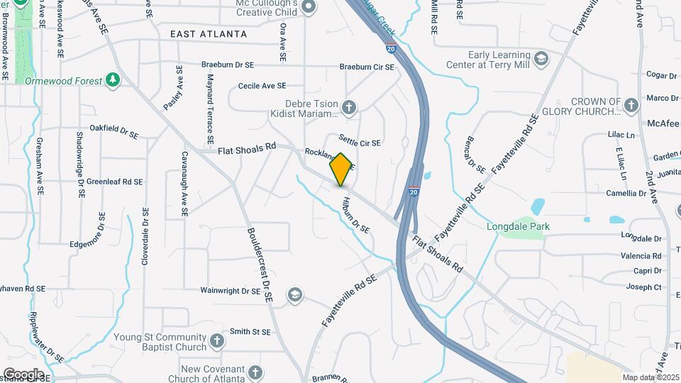 1833 Flat Shoals Rd SE Map and Location Details