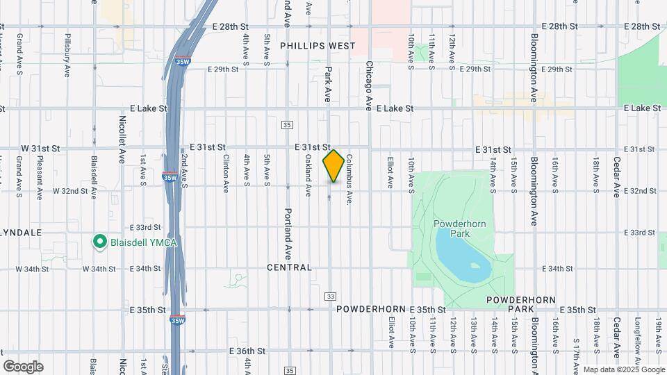 3161 Park Ave Map and Location Details