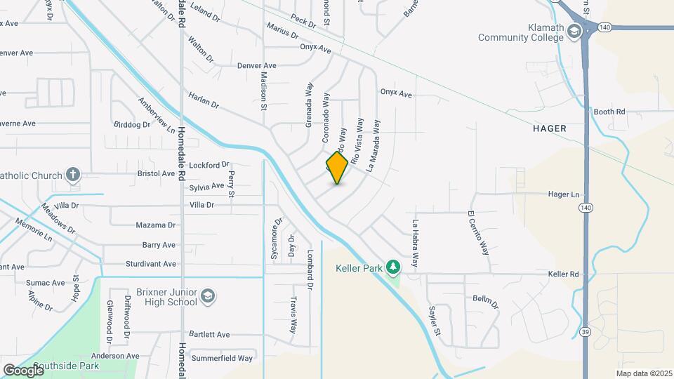 3949 Rio Vista Way Map and Location Details