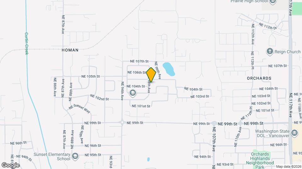 10405 NE 98th Ave Map and Location Details
