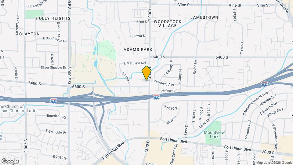 1288 Greenfield Cir Map and Location Details