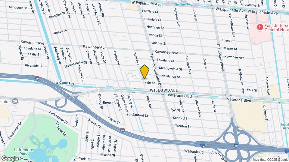 3413 Kent Ave Mapa y Detalles de la Ubicación