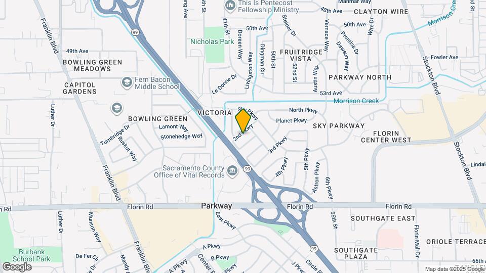 7029 2nd Pkwy Map and Location Details