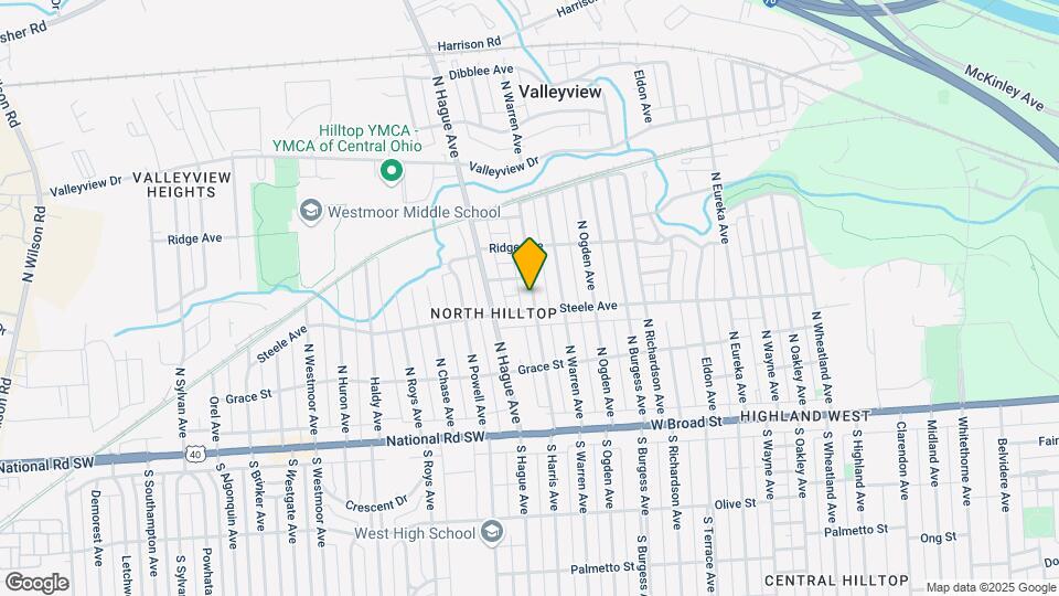 189 N Harris Ave Mapa y Detalles de la Ubicación
