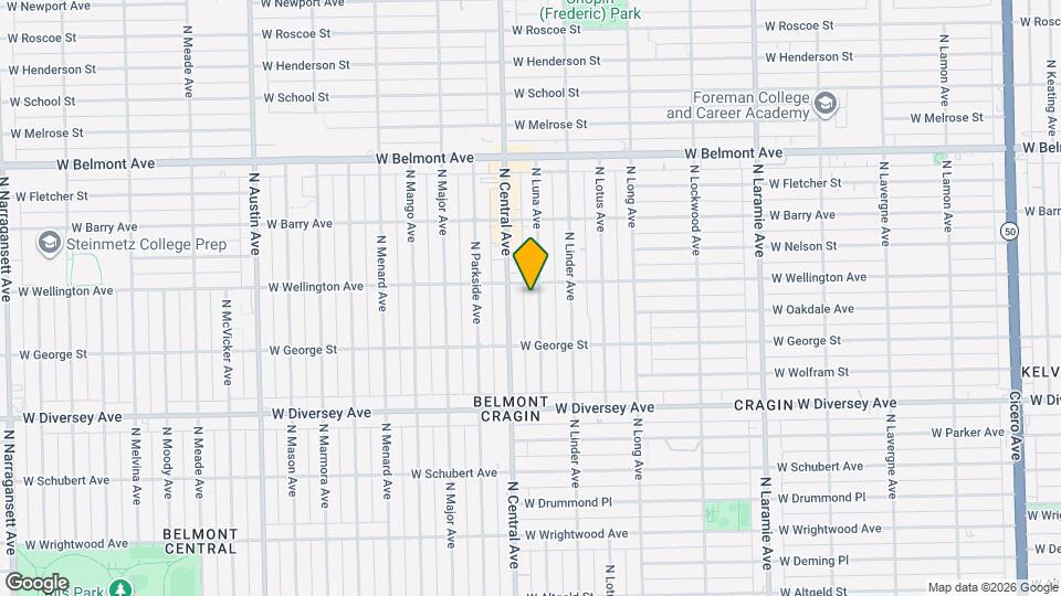 2944 N Luna Ave, Unit 1st Floor Mapa y Detalles de la Ubicación