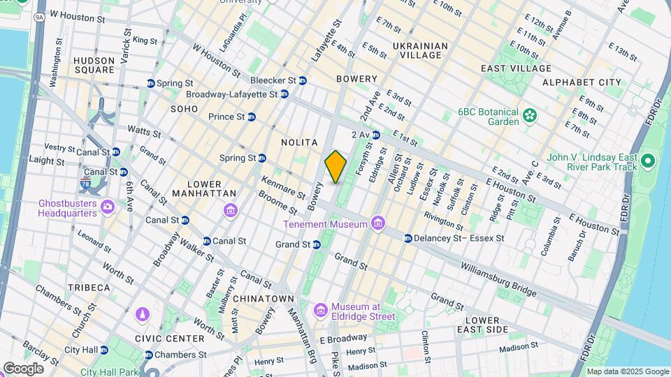 171 Chrystie St Map and Location Details