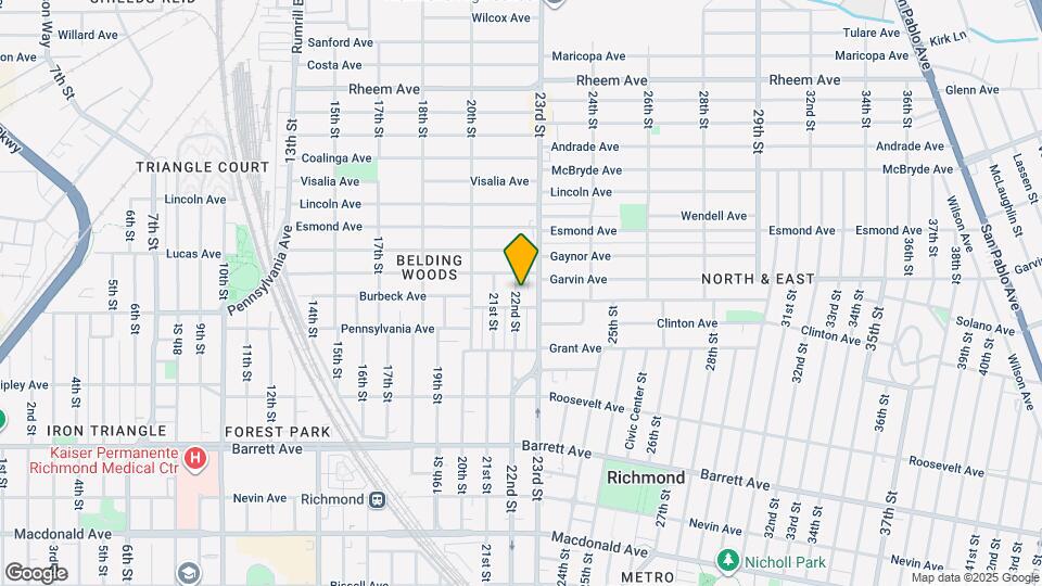 760 22nd St Map and Location Details