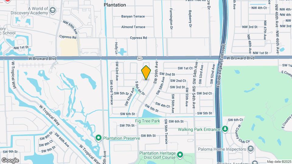 291 SW 60th Ave Map and Location Details