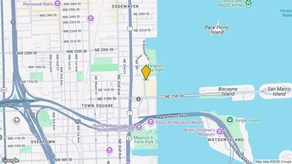 1717n N Bayshore Dr Map and Location Details