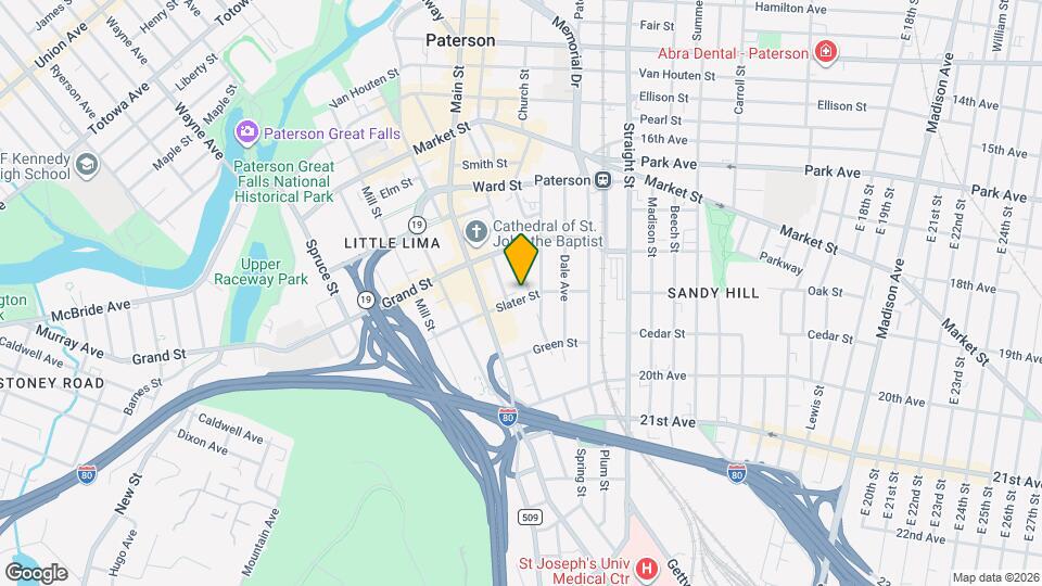 223 Slater St Map and Location Details