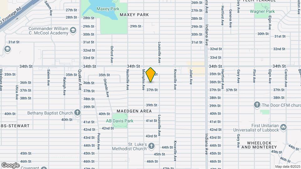 3709 36th St Map and Location Details
