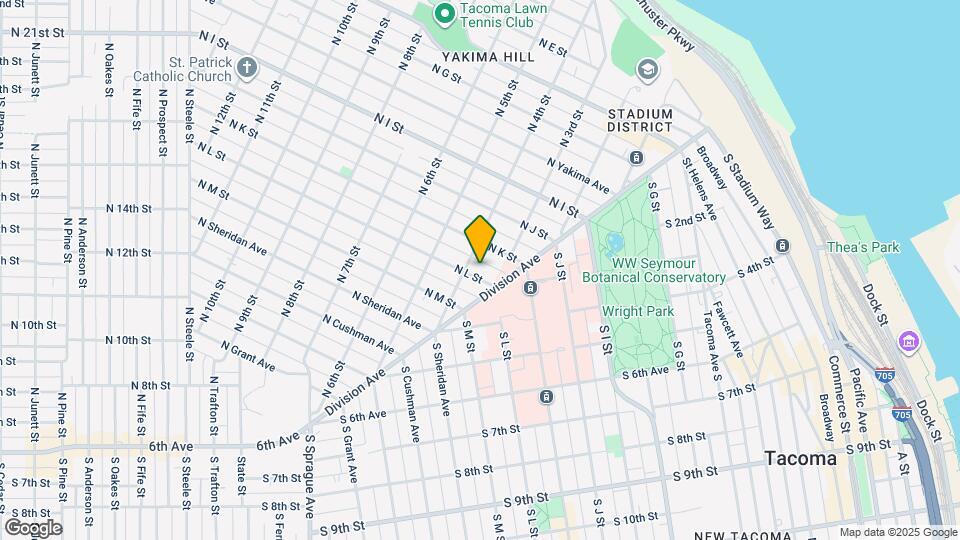 315 N L St Mapa y Detalles de la Ubicación