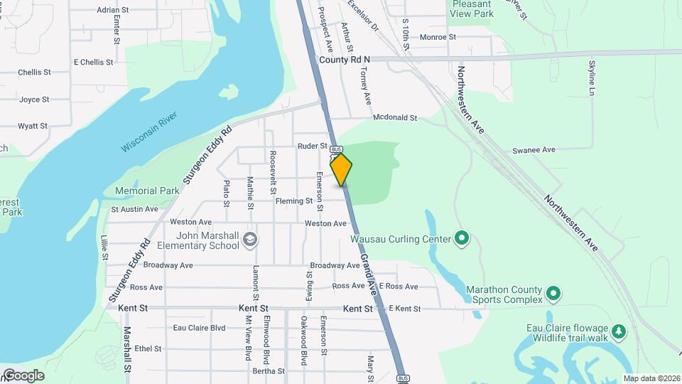 1718 Grand Ave Map and Location Details