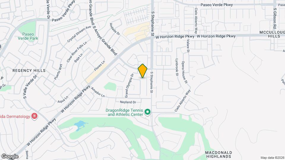 264 Pointe Ranier Ave Map and Location Details