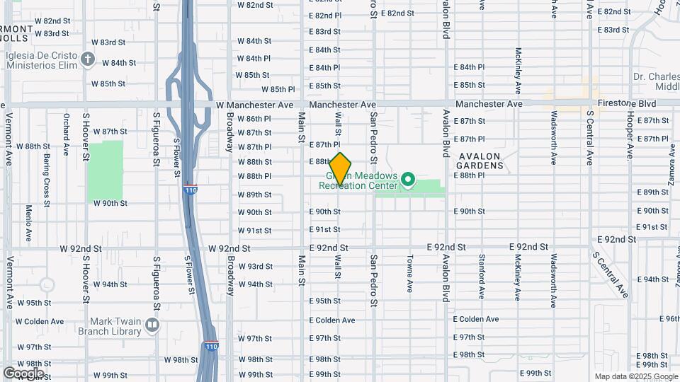 8866 Wall St Map and Location Details