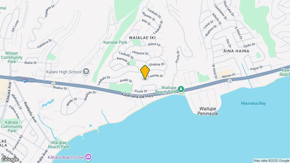 1423 Laamia Pl Map and Location Details