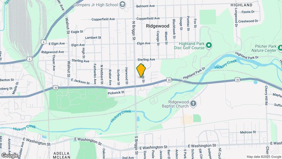 203 Algonquin St Map and Location Details