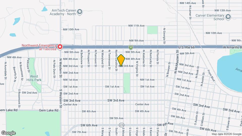 209 N Mississippi St Map and Location Details