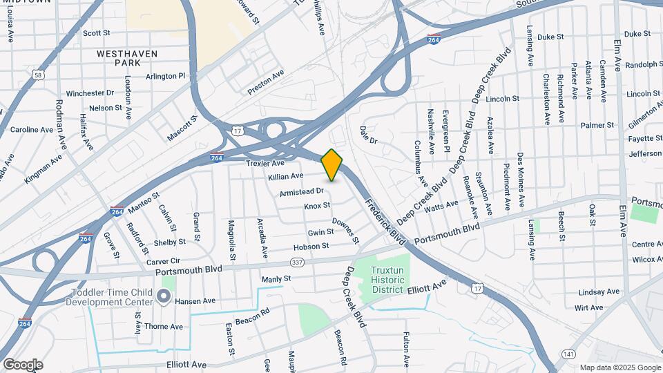 3200 Armistead Dr Map and Location Details
