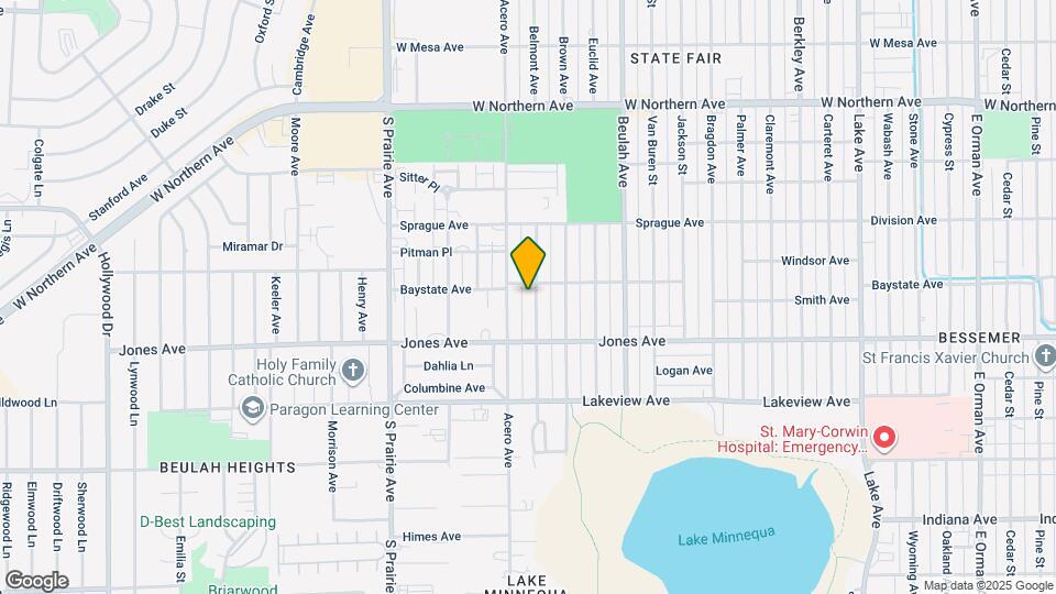 1709 Belmont Ave Mapa y Detalles de la Ubicación