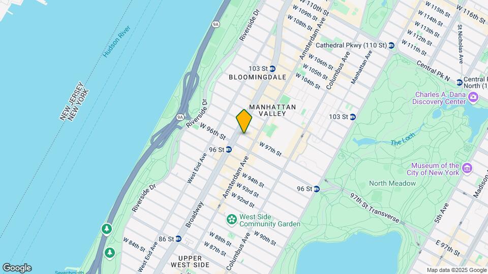 220-226 W 97th St Mapa y Detalles de la Ubicación