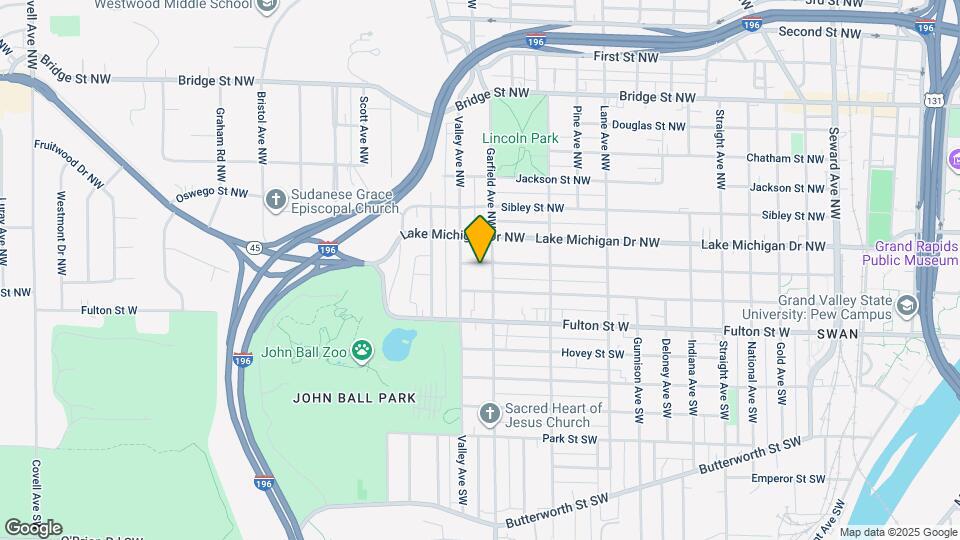 1210 California St NW Map and Location Details