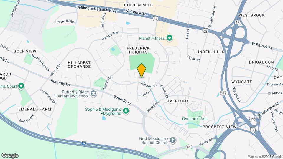 1149 Daffodil Dr Map and Location Details