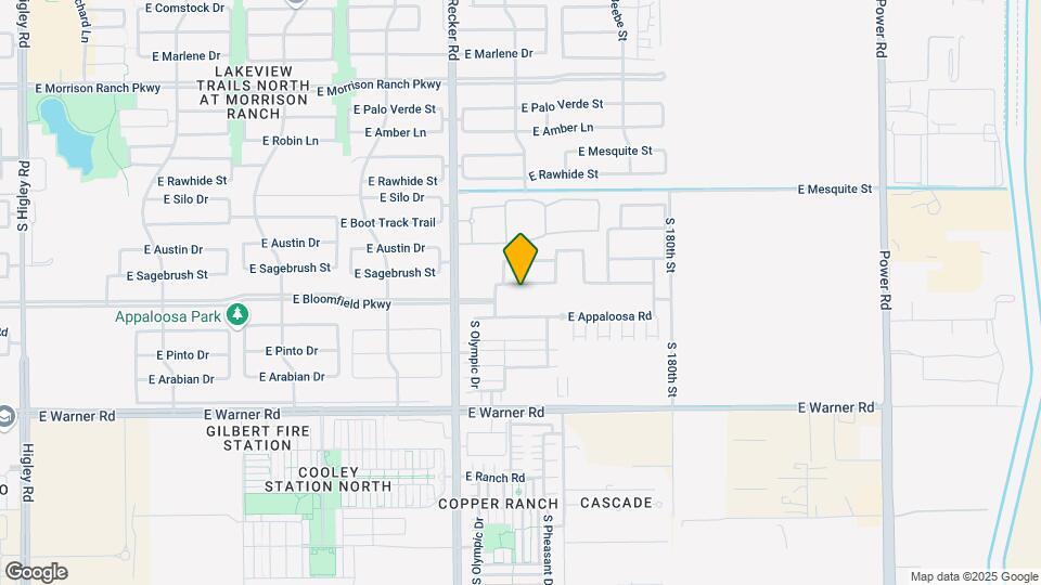 4119 E Sagebrush St Map and Location Details
