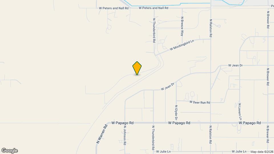 52201 W Foothill Trail Map and Location Details