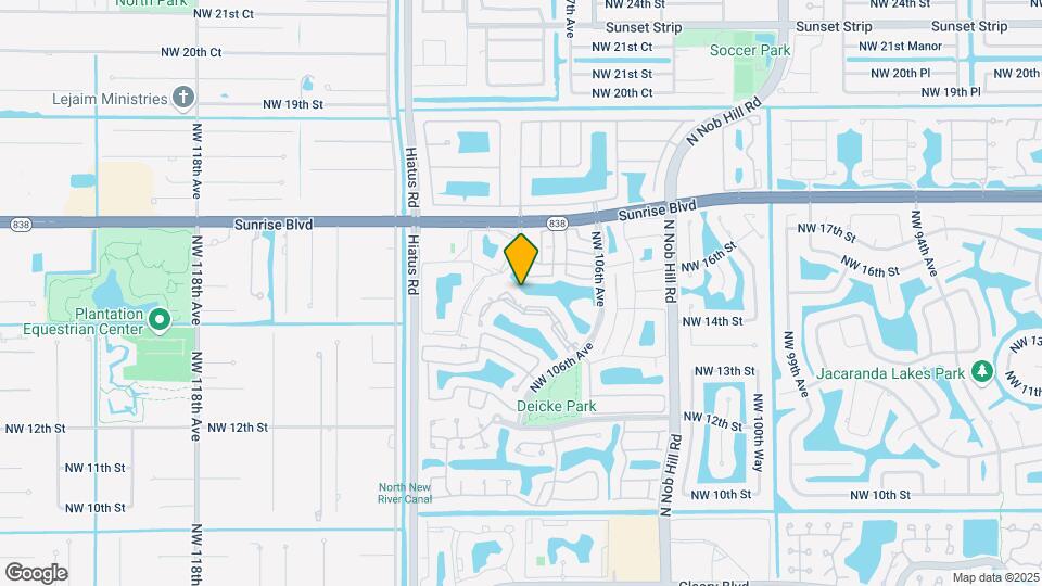 10791 NW 14th St Map and Location Details