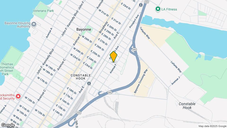 85 E 25th St, Unit 14 Map and Location Details